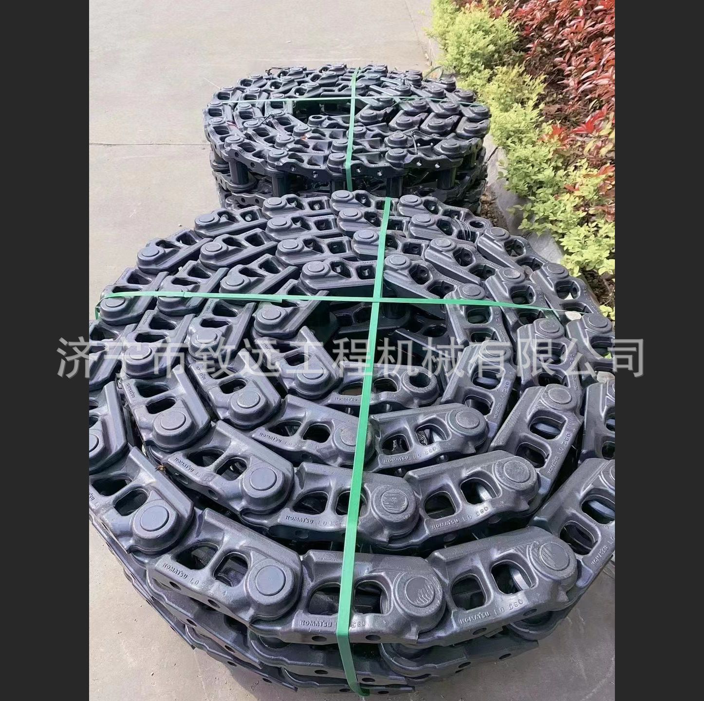 R215-7链轨 履带  四轮一带 R215挖掘机支重轮托链轮驱动齿引导轮