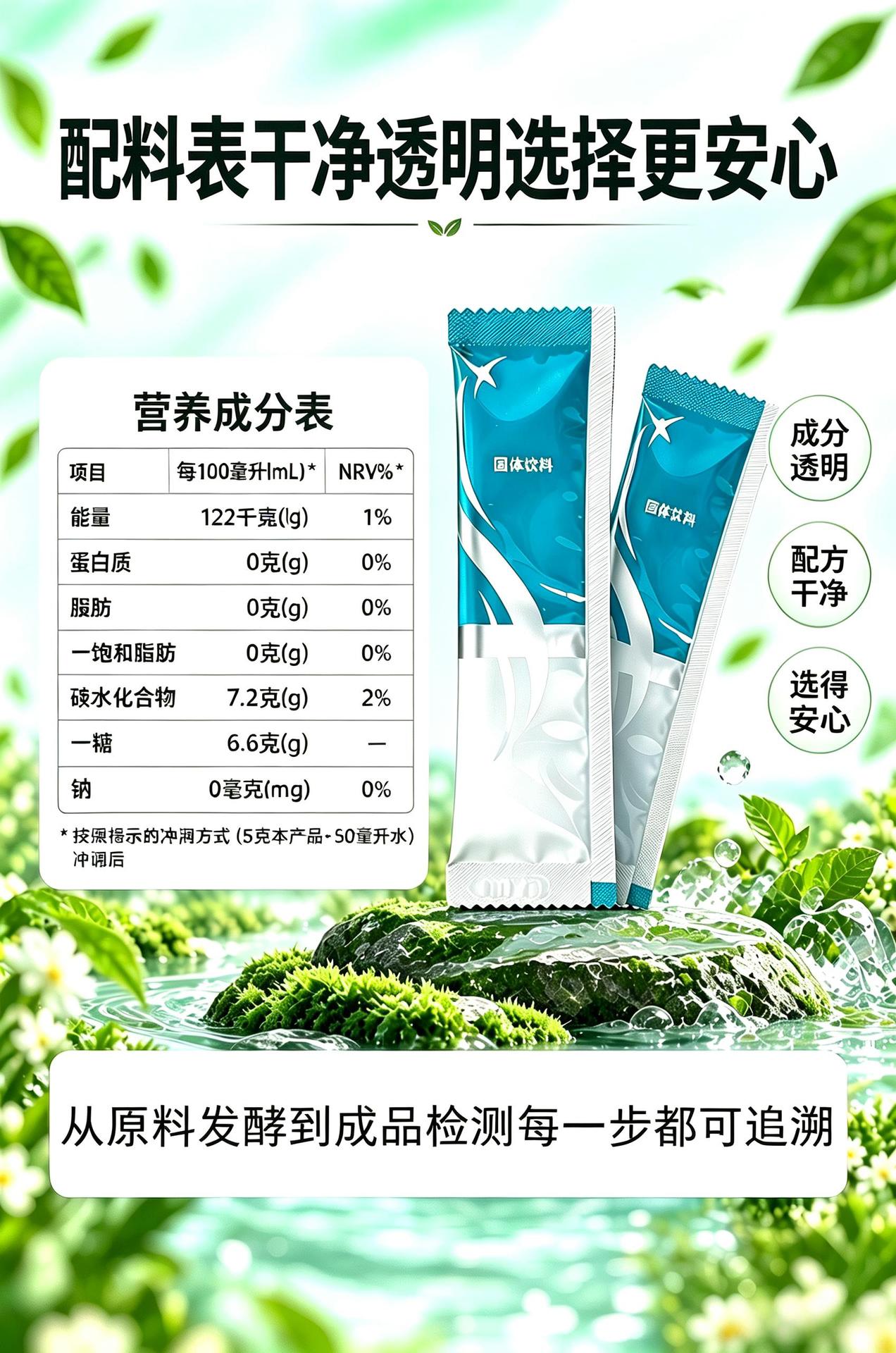 Taiwan-Style Fruit & Vegetable Enzyme Powder with Probiotics & Plant Fiber — Fermented Botanical Drink Mix key features