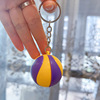 Basketball small football fashionable keychain, accessory with zipper, Birthday gift