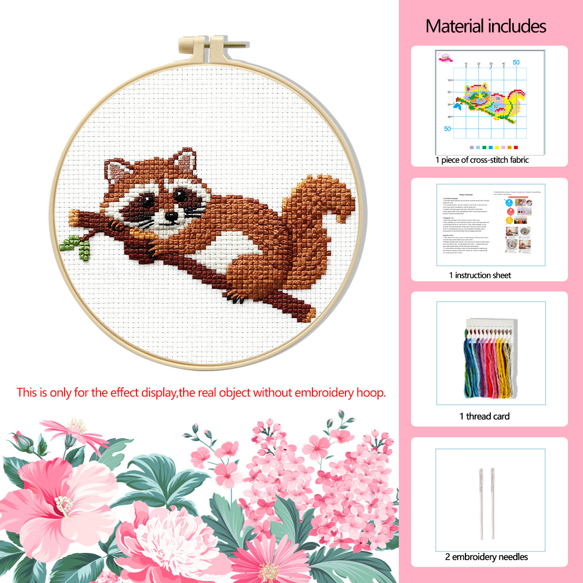 Nuevo cross-border niños hechos a mano paquetes de materiales DIY principiantes principiantes dibujos animados simples animales image 8