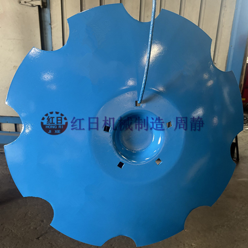 独腿耙圆盘耙片农机配件制造厂家供应缺口耙片圆盘犁片犁刀