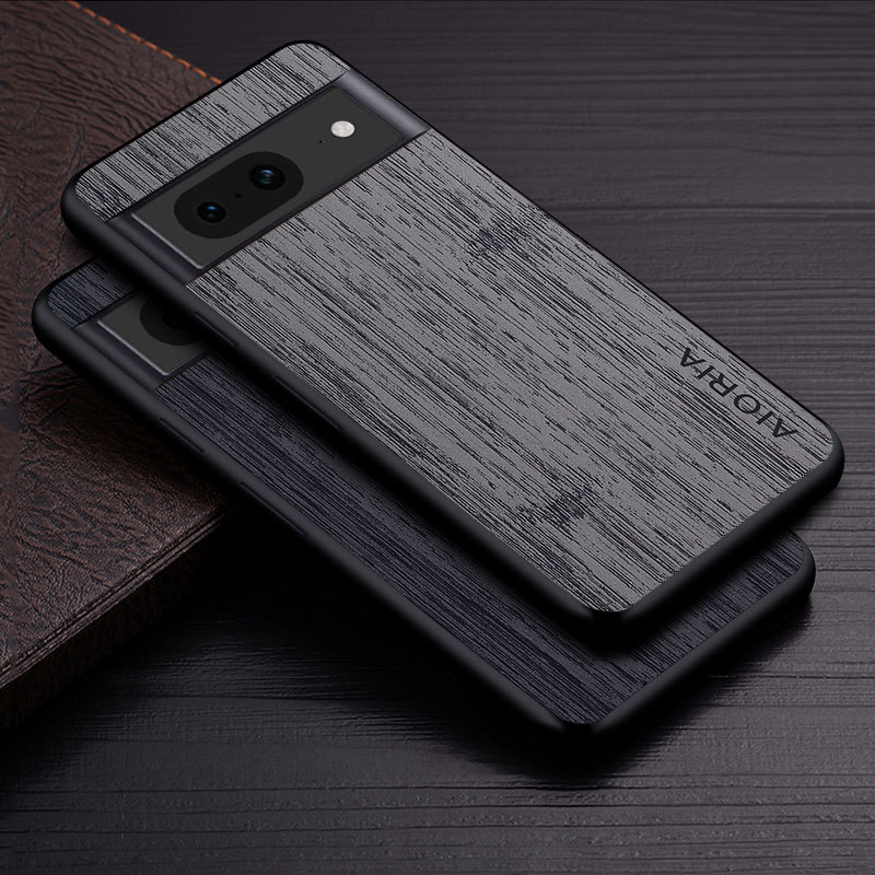 Coffee Bamboo Textured Phone Case