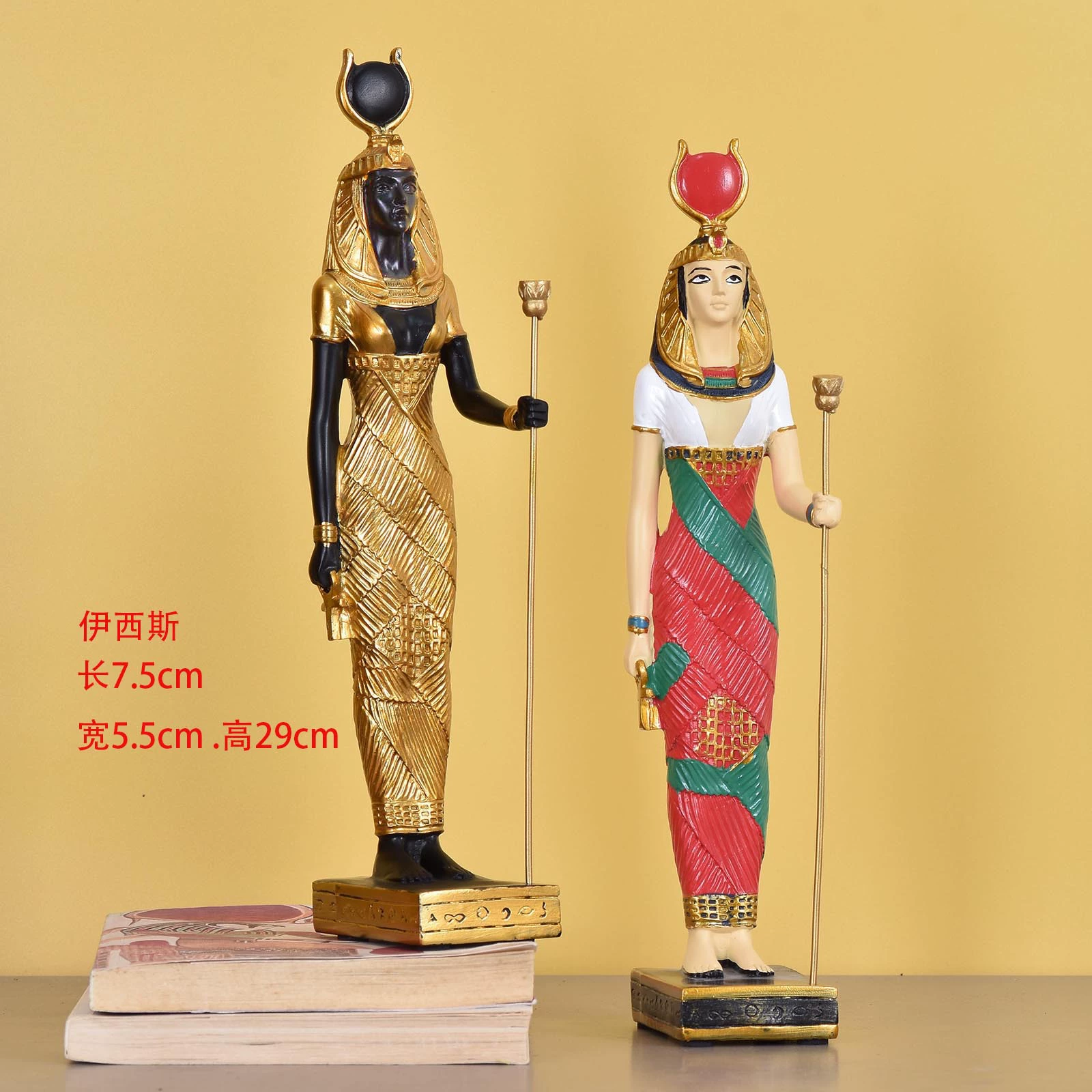 古埃及法老旅游纪念品摆件拉美西斯二世图坦卡蒙伊西斯狮身人面像