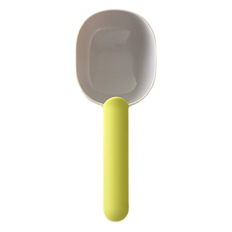 Cuchara de medición de taza de cocina simple cuchara de medición de arroz gadget de moda granos de arroz colgante cuchara de arroz