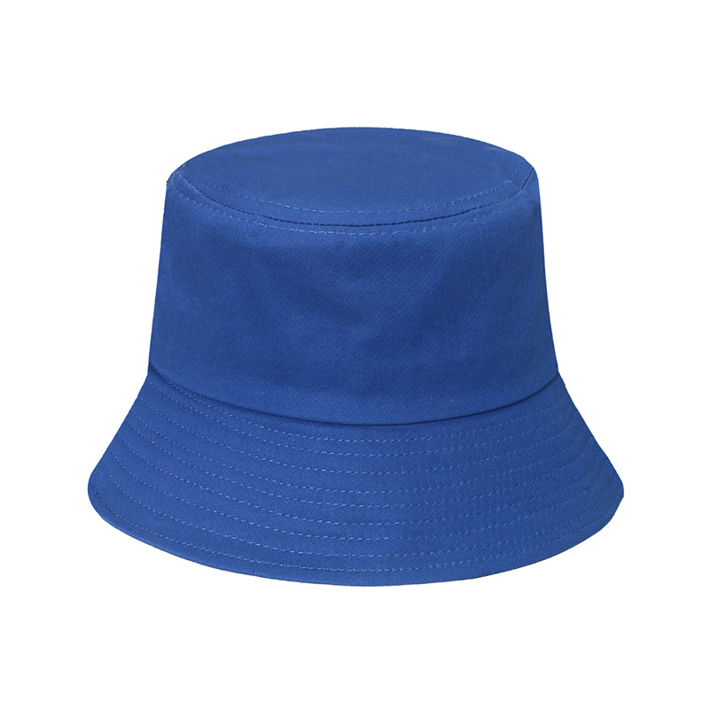 Unisexe De Base Style Simple Couleur Unie Avant-toit Plat Chapeau Seau display picture 2