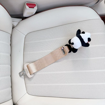 Other Automotive Interior Supplies — Seat Belt, Baby Car - beige-maternity-anti-strangle-safety-belt-papa-panda