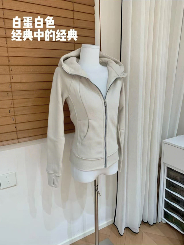 山东即墨卫衣上衣女带帽慵懒chic运动瑜伽服健身服秋冬显瘦外套|undefined