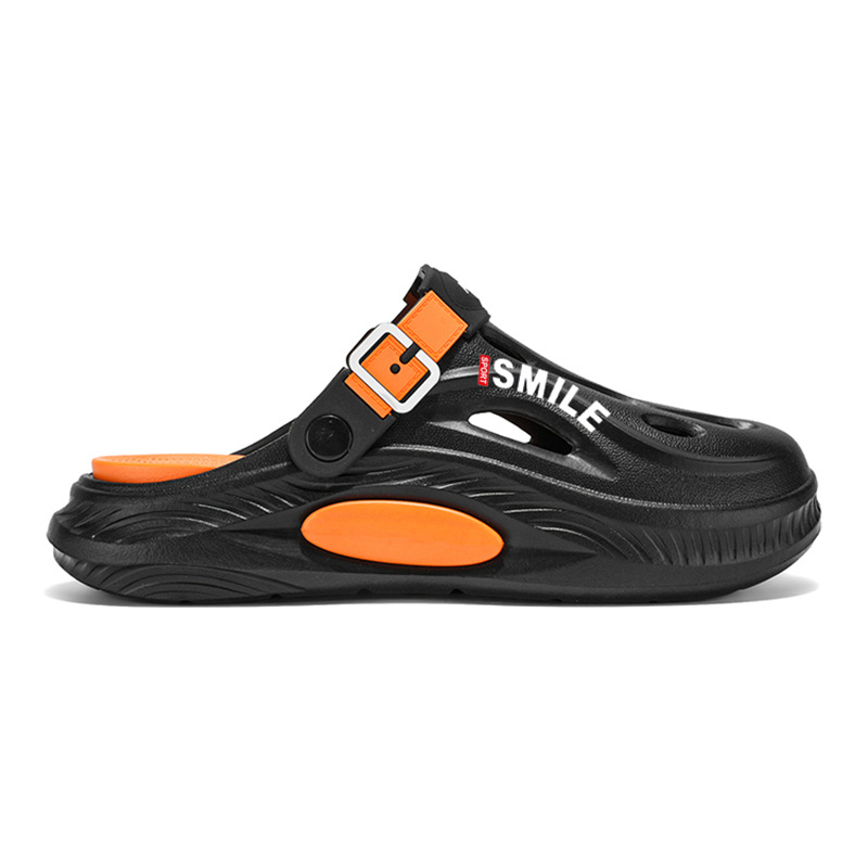 Zapatos con agujeros transfronterizos para hombres 2025 verano nuevo estilo sandalias deportivas antideslizantes y desodorantes para conducir sandalias y zapatillas
