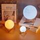 DIY Starry Moon Night Light Children's studio handmade graffiti creative light studio activity supplies