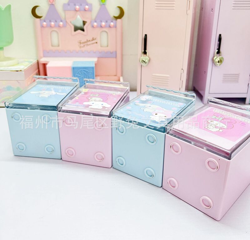 サンリオ透明フラッシュパウダーアクリル収納ケーススタッキングカード収納ケース|undefined