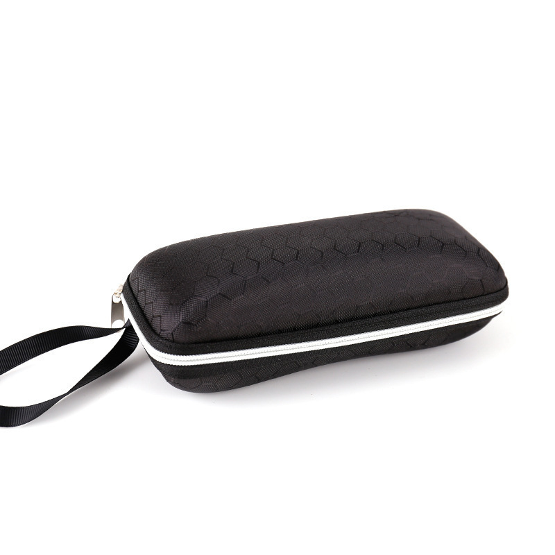 Factory direct supply new trend fashion atmosphere large glasses box simple leisure zipper packaging mirror box wholesale