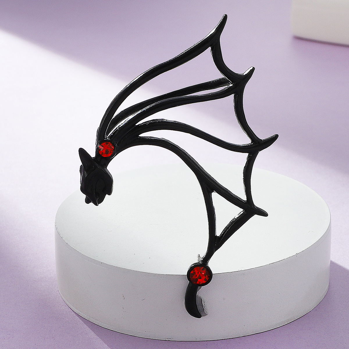 Clip punk esagerata per donna senza fori, nuovo gancio per orecchio geometrico con spine di zircone a forma di drago cinese_voghion.com