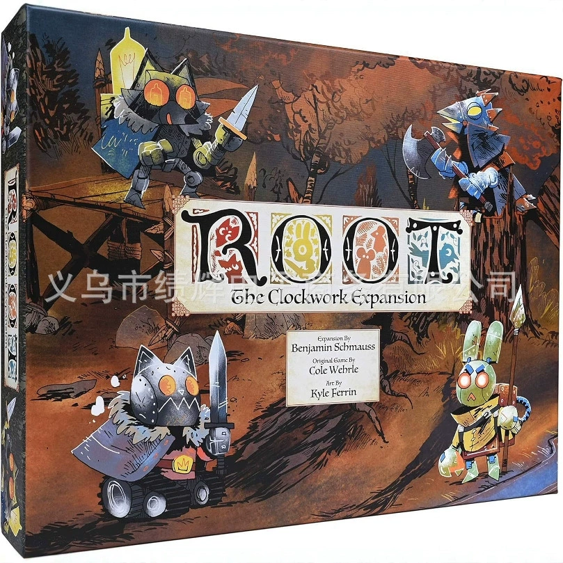 Maoyuan Forest Leeder Games Root extension The CLOCKWORK Expansion неформальная настольная игра