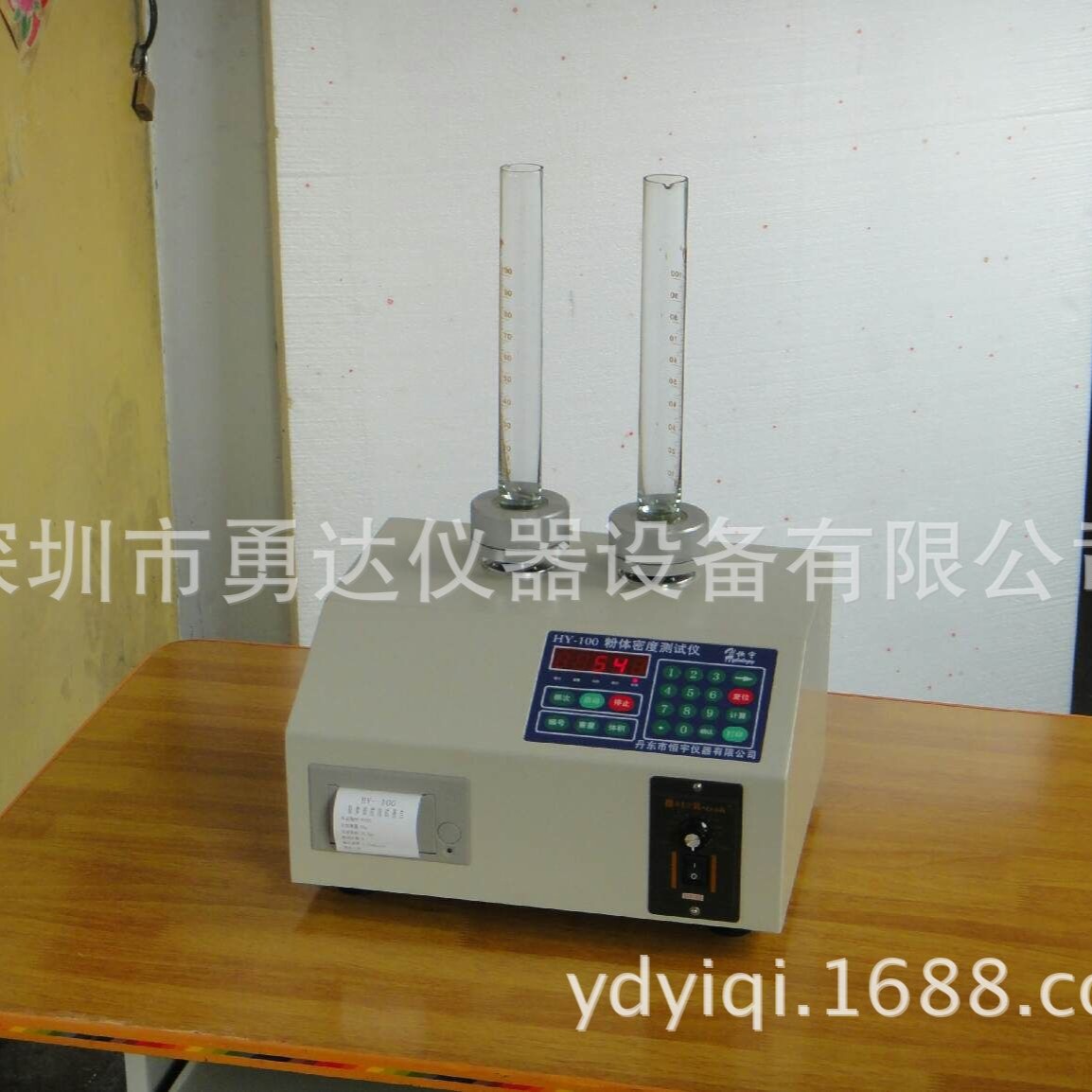 广东粉体振实密度计 粉末 铜粉 煤粉 电池粉振实密度仪YD-BT301