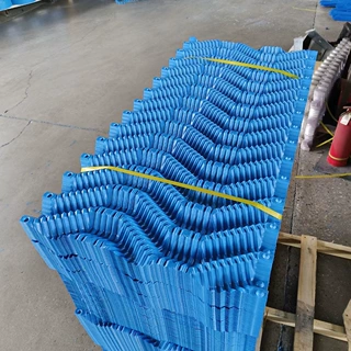 定制悬挂式填料建筑工程双斜波填料黄鳝养殖用耐高温冷却塔填料
