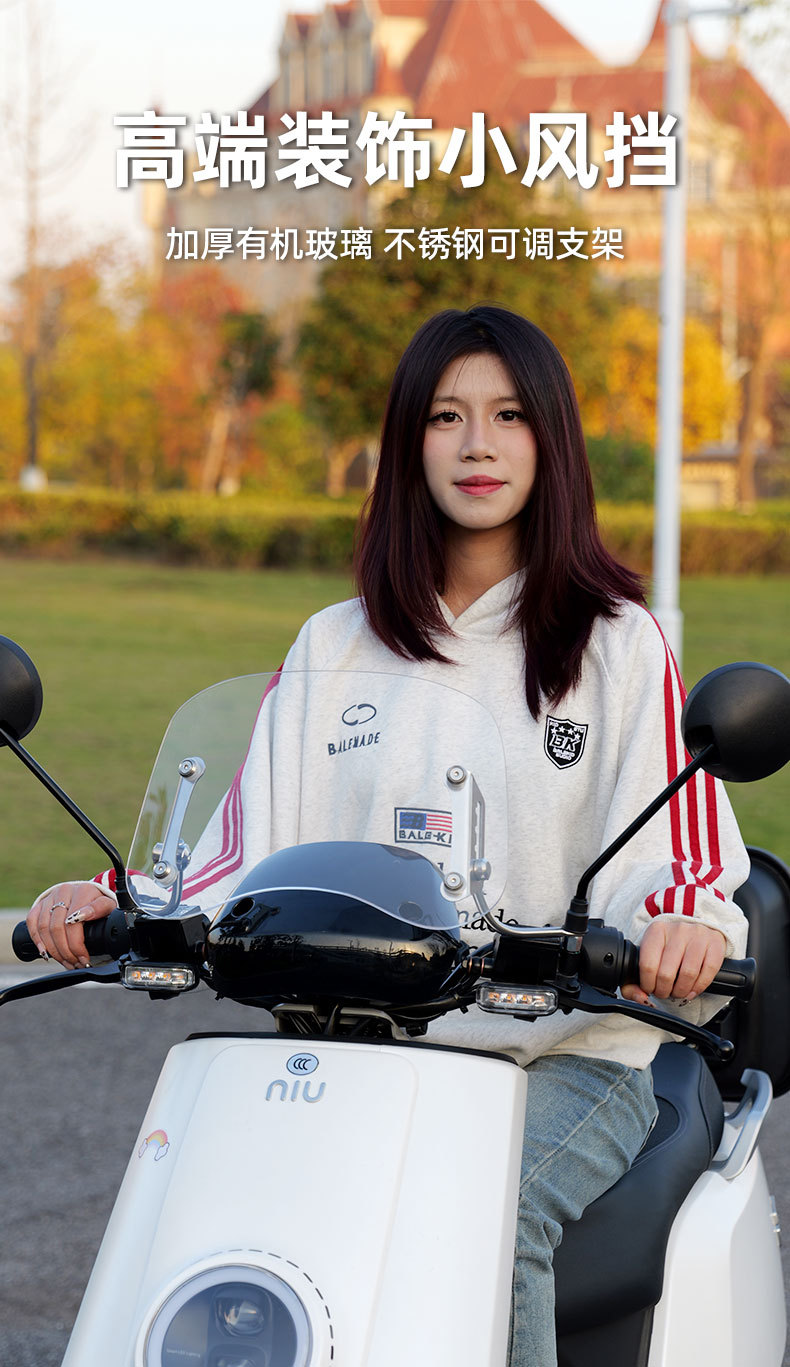 Suitable for Young Animals Cc110 Special Motorcycle Scooter Front Windshield Modified Windshield New Rainproof Board