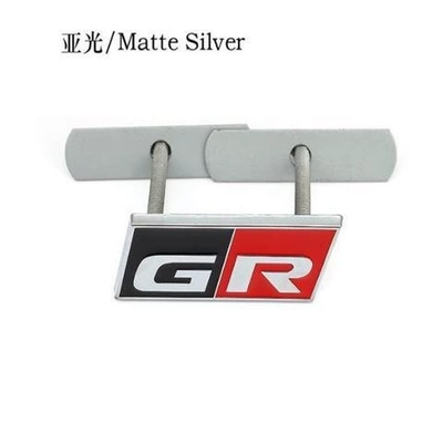 Grmn Car Sticker Grsport: Body sticker - gr-network-logo-matte-silver