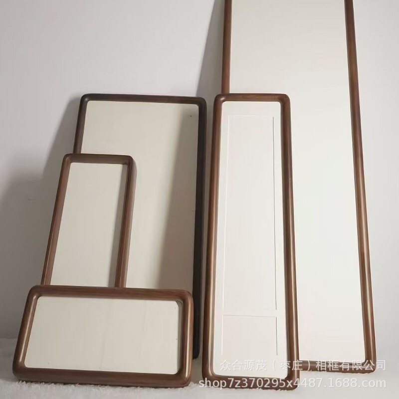 Black Walnut Wood Mortise and Tenon Picture Frame, Solid Wood Desk Display Frame, Natural Wood Picture Frame, Calligraphy and Chinese Painting Mounting Frame, Empty Frame Manufacturer