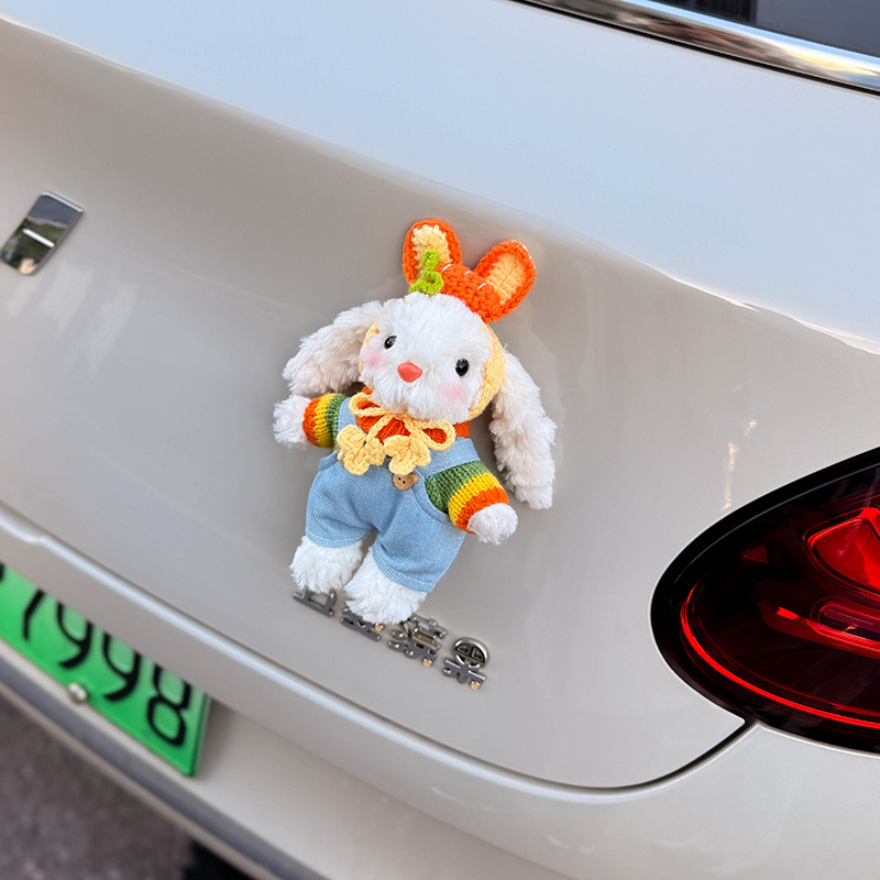 Decoración de cola de automóviles de peludo, colgantes, joyas para automóviles, joyas para automóviles, 2025 nuevas muñecas en línea, niñas, sensación avanzada