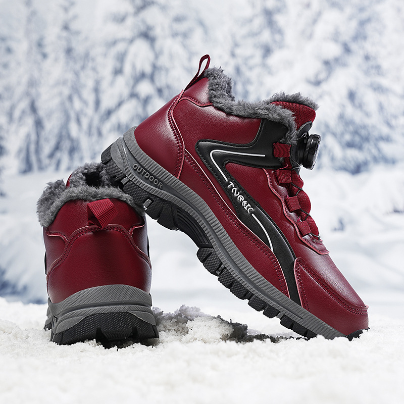 Explosiones transfronterizas para adultos nuevos zapatos de montaña casuales transpirables de moda para hombres y mujeres zapatos antideslizantes y cálidos image 4