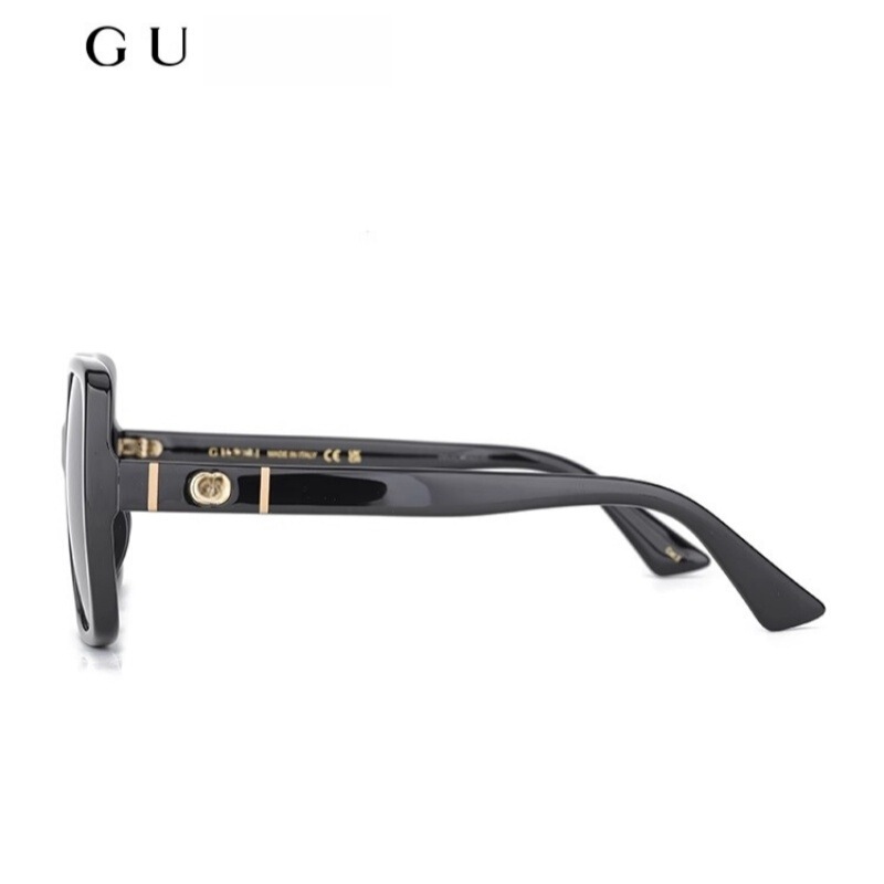 Gujia ダブル GG0632 サングラス女性の新しいファッションハイエンドプレートスターセルフスタイルビッグスクエアフレームサンシェードサングラス|undefined