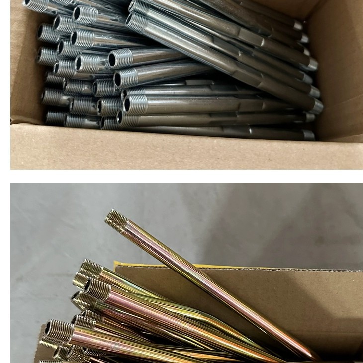 Cabeza de la pistola de mantequilla, tubo de conexión de varilla dura, engrasador engrosado, poste duro, pistola de mantequilla, tubo de aceite, accesorios de mantequilla al por mayor