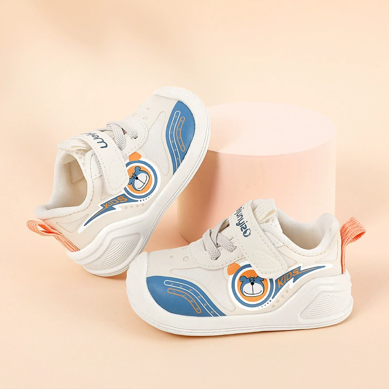 Детская обувь для малышей, машинка, Весенняя Нескользящая детская обувь с мягкой подошвой для мальчиков, летняя обувь для малышей с дышащей сеткой