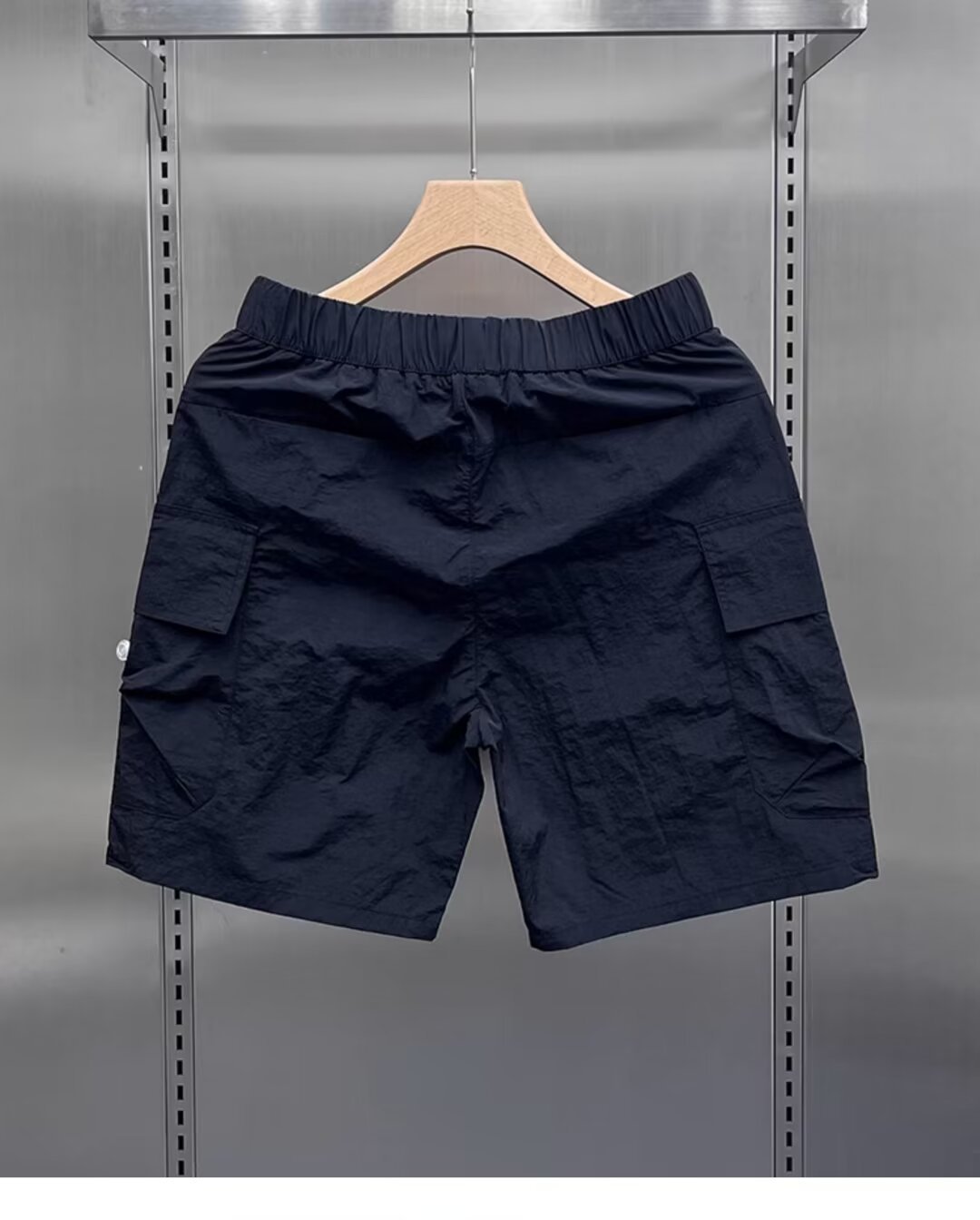 Ultra-Lightweight Men's Quick-Dry Cargo Shorts - Breathable Casual Athletic Shorts With Multiple Pockets For Summer, Beach, And Outdoor Activities_viptrois.com