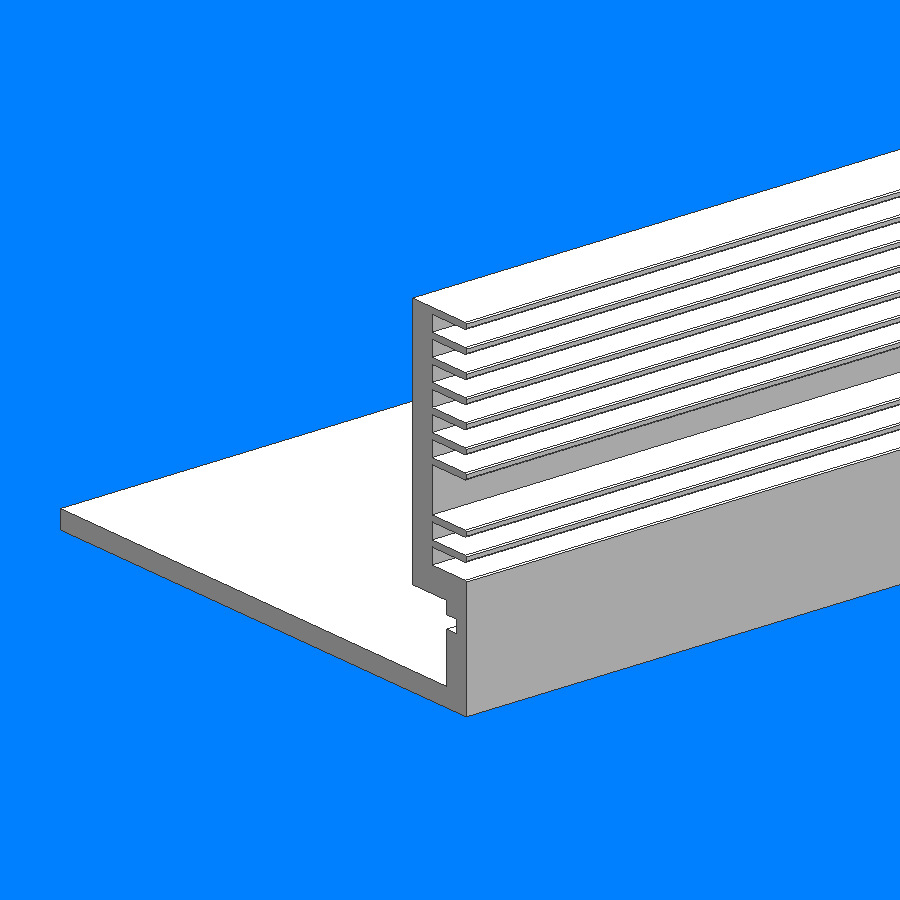 供应健身设备铝型材 6063氧化处理跑步机散热板铝镁合金型材