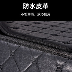 汽車用品汽車後備箱收納箱帶提手車載置物箱摺疊式收納盒