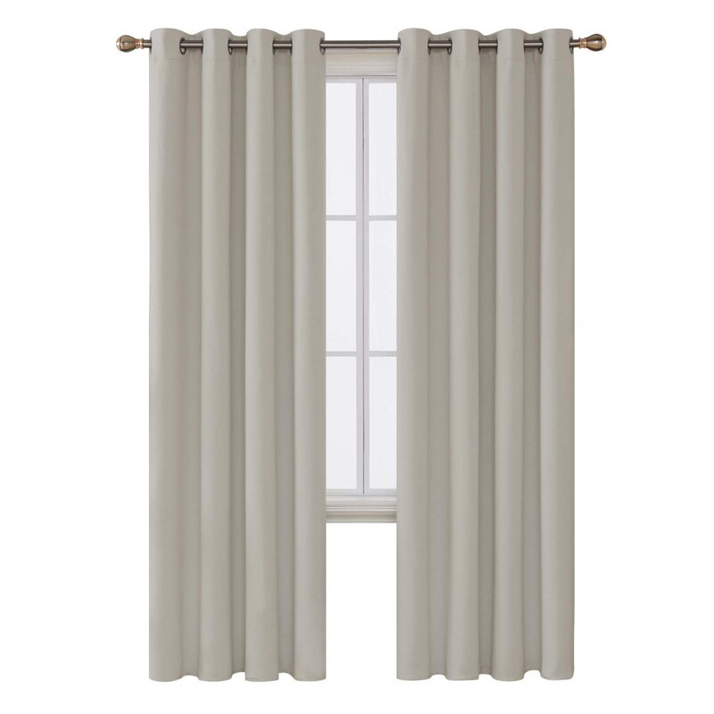 B&B Apartment Blackout Curtains, Polyester Fabric Curtains, School Dormitory Classroom Simple Solid Color Finished Curtains, Customizable