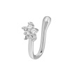 Nose clip, zirconium, nose piercing perforated, suitable for import, European style