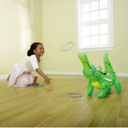 Inflatable rings, toy, crocodile
