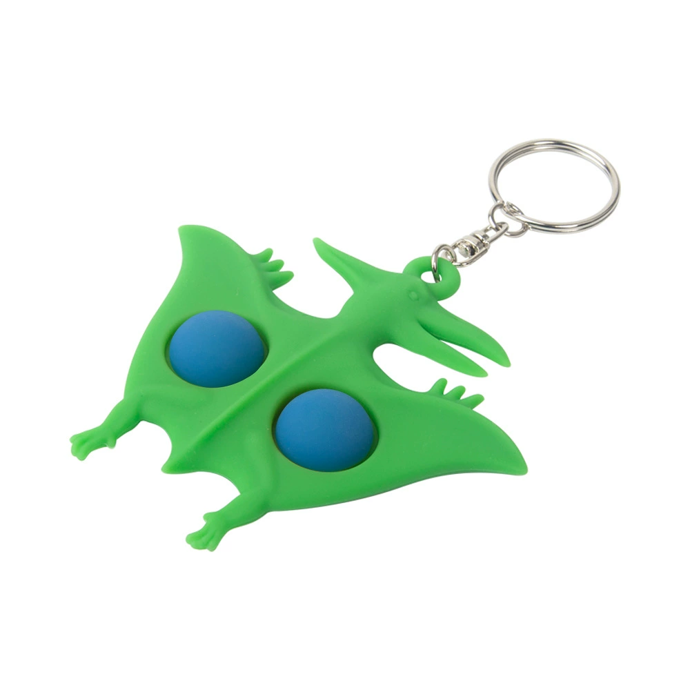 Smart toy, silicone keychain, toy car, car keys, backpack, accessory, pterosaur, anti-stress