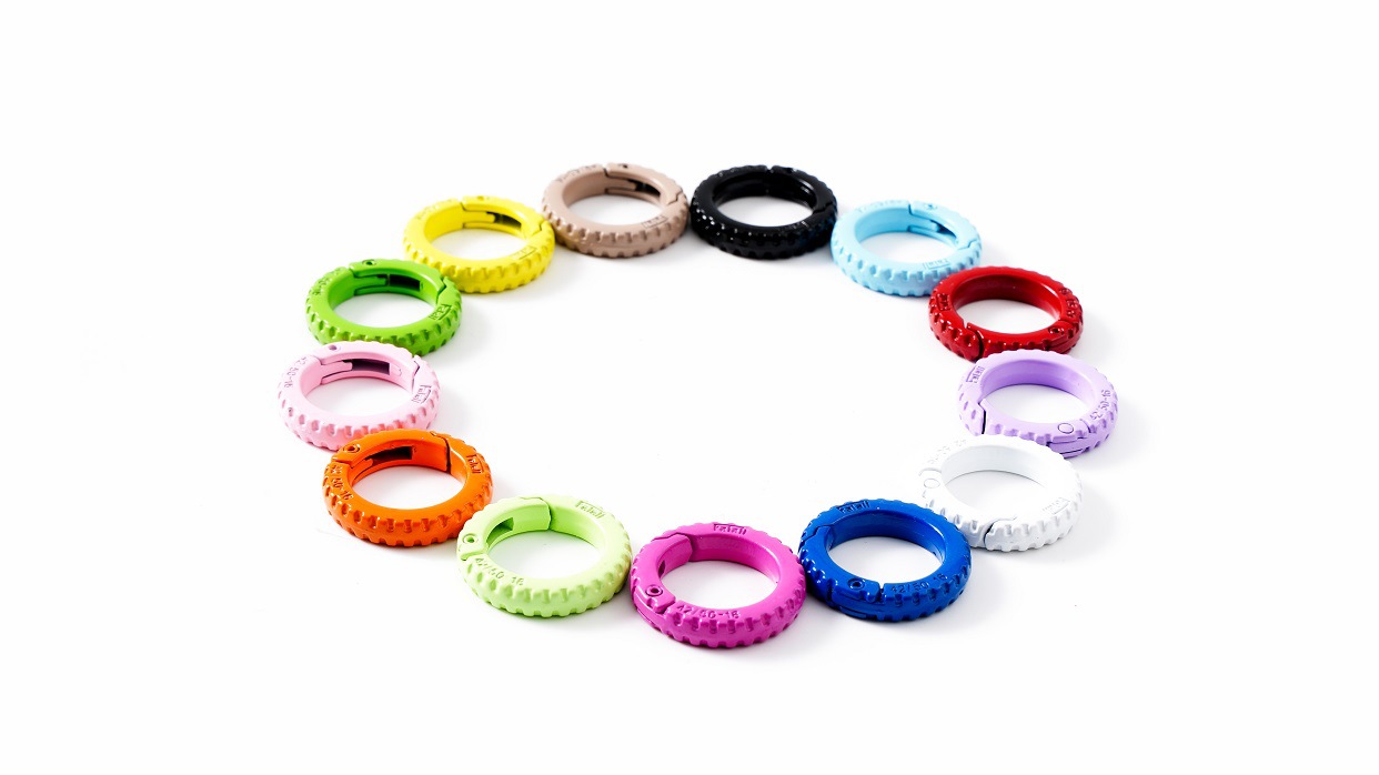 DIY Jewelry Accessories Classification 10 PCS/Package Quantity 10 PCS/Package Diameter 25mm Alloy Tires Jewelry Buckle
