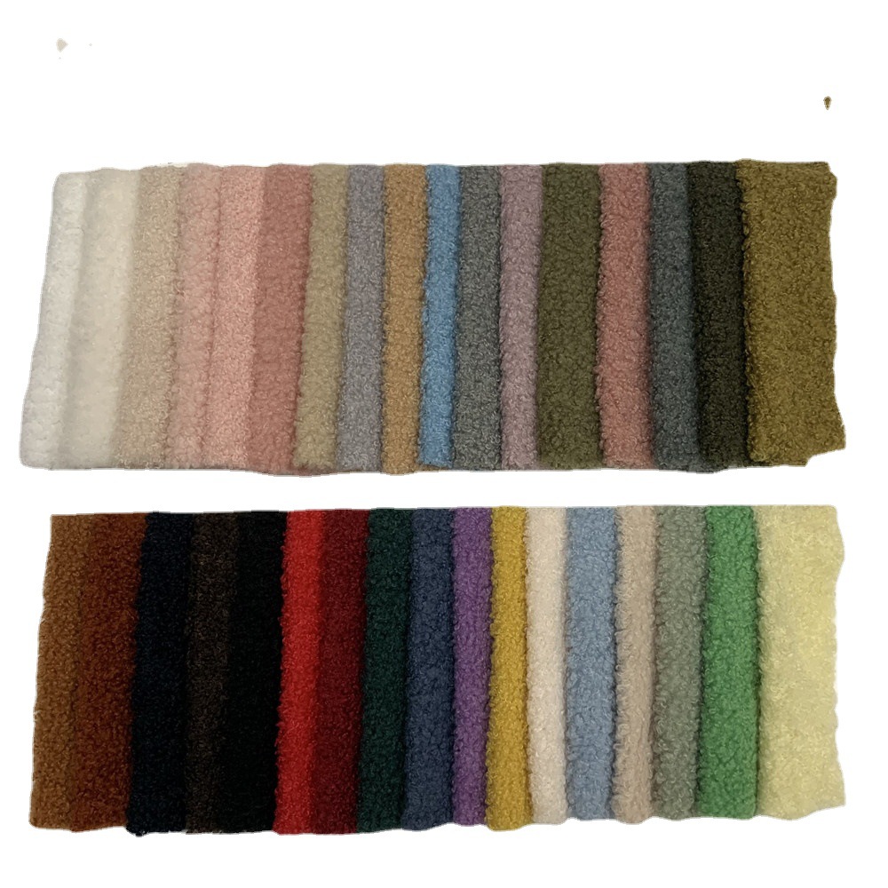 小泰迪绒面料果粒绒圈圈绒小泰迪卫衣猫爬架宠物窝玩具装饰布服装