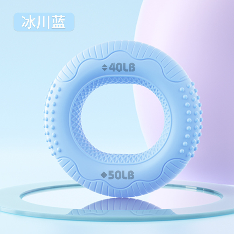 礼品握力圈双力度锻炼手力手臂手部力量助康复训练按摩硅胶握力器|undefined