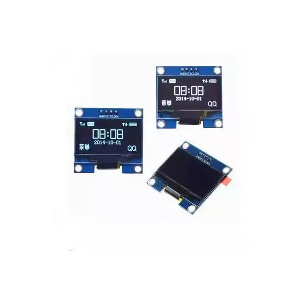 1.3寸液晶屏 蓝色 白色 SPI IIC通信 12864 OLED显示屏模块4针7针