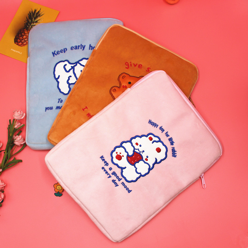 Korean cartoon ins-style cute laptop bag pro13 inner sleeve 11inch