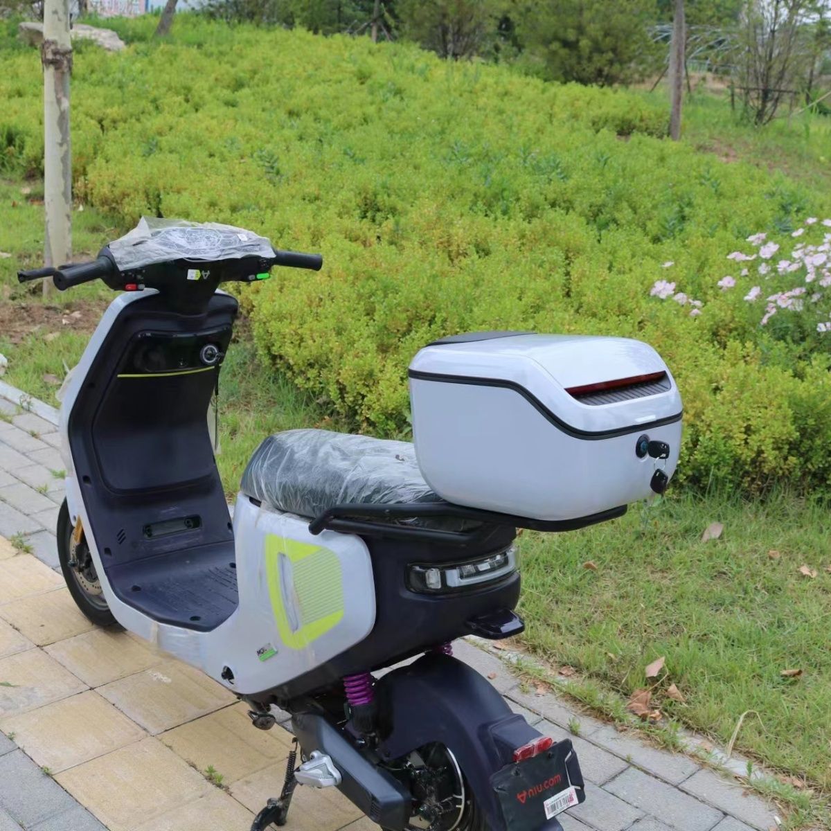 Niu Electric Scooter Mqil Rear Trunk M3 Waterproof Storage Box Rear Rack Toolbox Modification Accessories