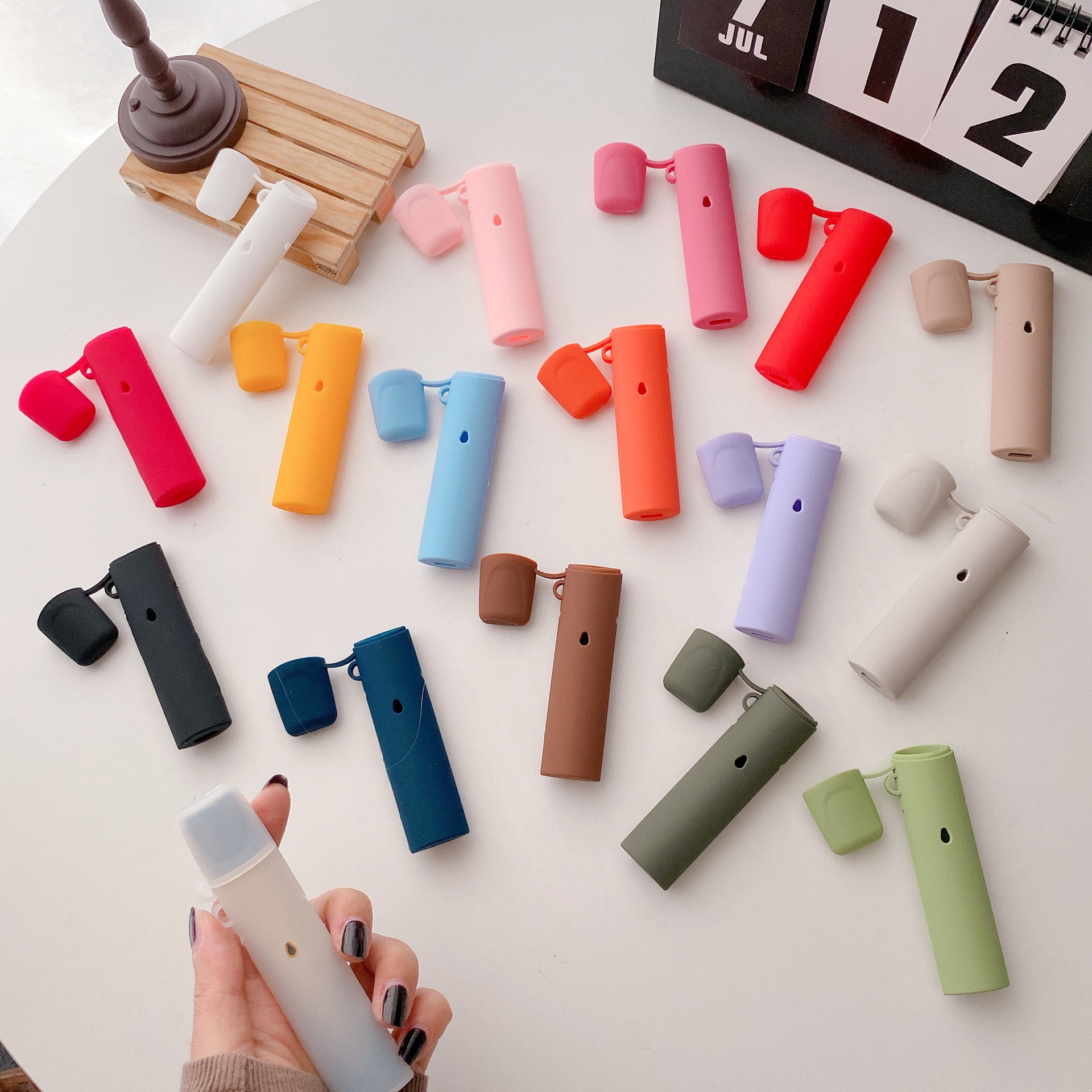 适用于悦客一代硅胶保护套1代电子器烟杆保护壳SP2S通用防尘防摔