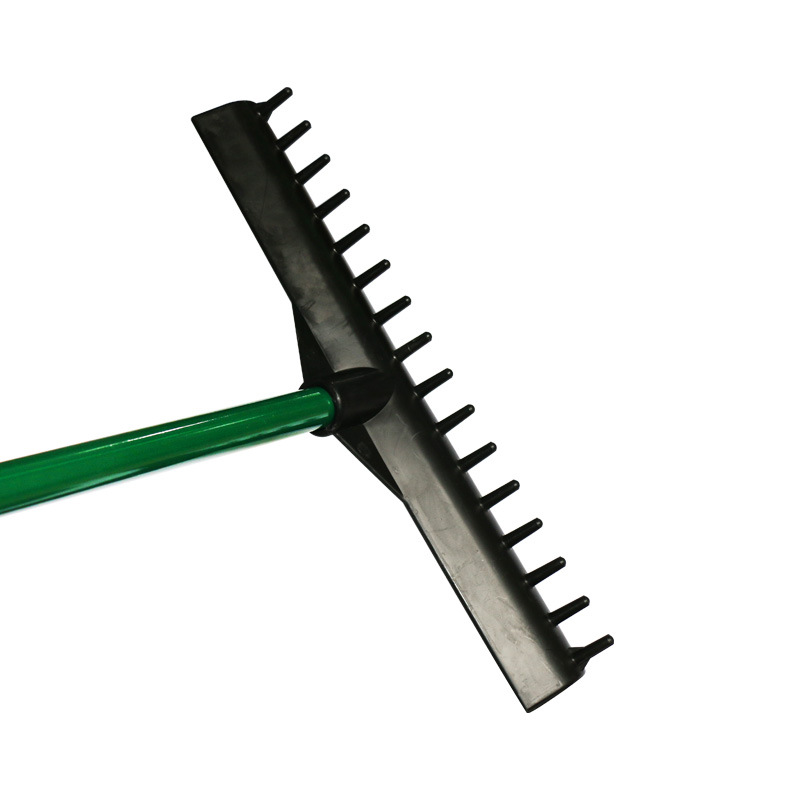 Equipo de campo de golf suministros de golf rastrillo de arena de doble cara Fairway rastrillo de arena suministros de golf