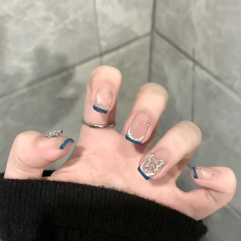 BY1792 블루 골드 윙 글루 스타일