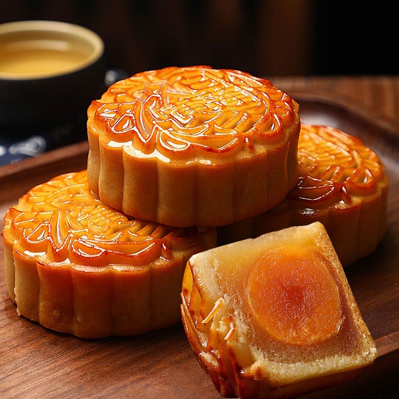广式月饼散装蛋黄莲蓉豆沙水果广式五仁广东中秋老式糕点25g迷你|undefined