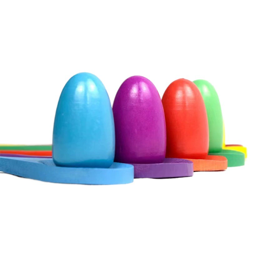 Детский сад баланс палки деревянная ложка для яиц игры на свежем воздухе Веселые мероприятия