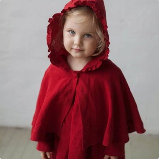 Medieval Short Single Layer Hooded Halloween Cloak cos Cosplay Stage Performance Costume Accessories Outfit *