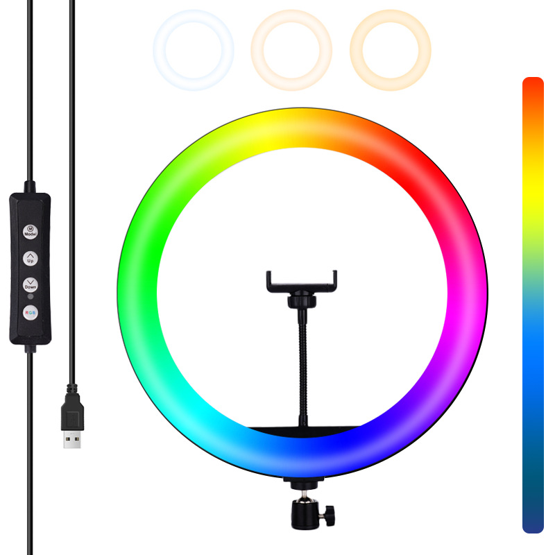 Kitway 14 inch RGB inch ring fill light...