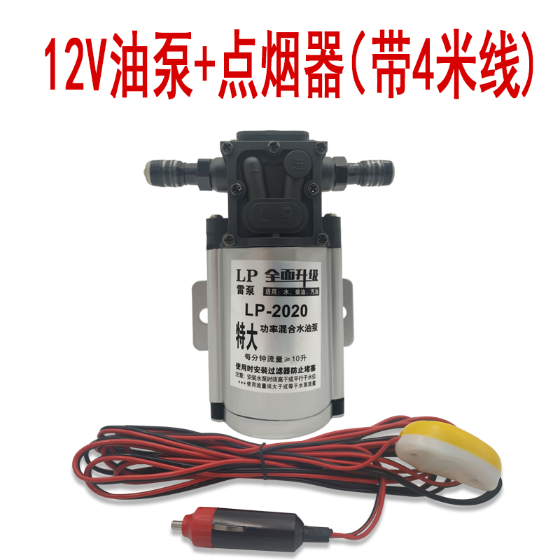 Bomba de bombeo eléctrica 12V24V220V bomba de autoaspiración bomba de gasolina bomba diesel bomba de combustible bomba doméstica pequeña