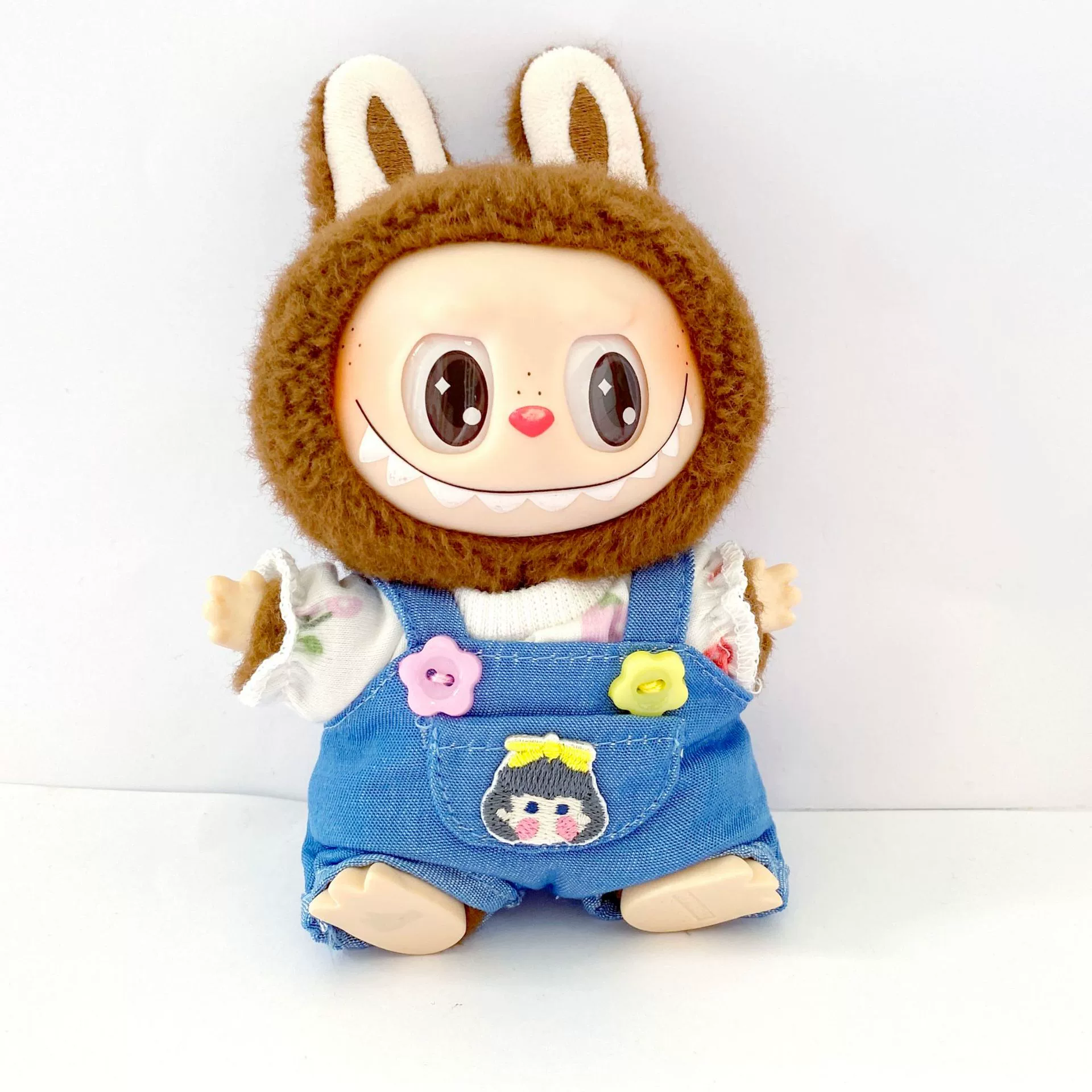 Doll plastic, overall for dressing up, second generation, children's clothing