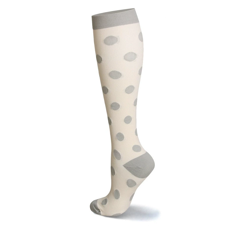 Compression Running Socks, Unisex Jacquard Knee-High Socks, Multiple Patterns, S/M & L/XL